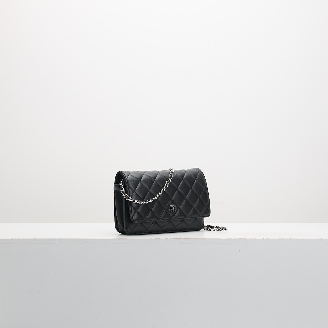 二手 Chanel woc 黑銀羊:圖片 2