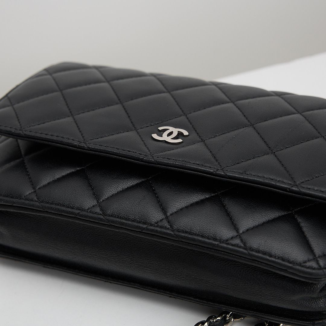 二手 Chanel woc 黑銀羊:圖片 13