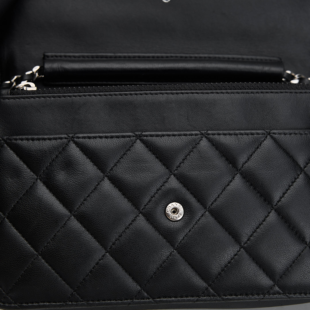 二手 Chanel woc 黑銀羊:圖片 16