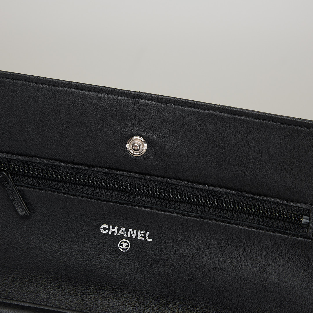 二手 Chanel woc 黑銀羊:圖片 25
