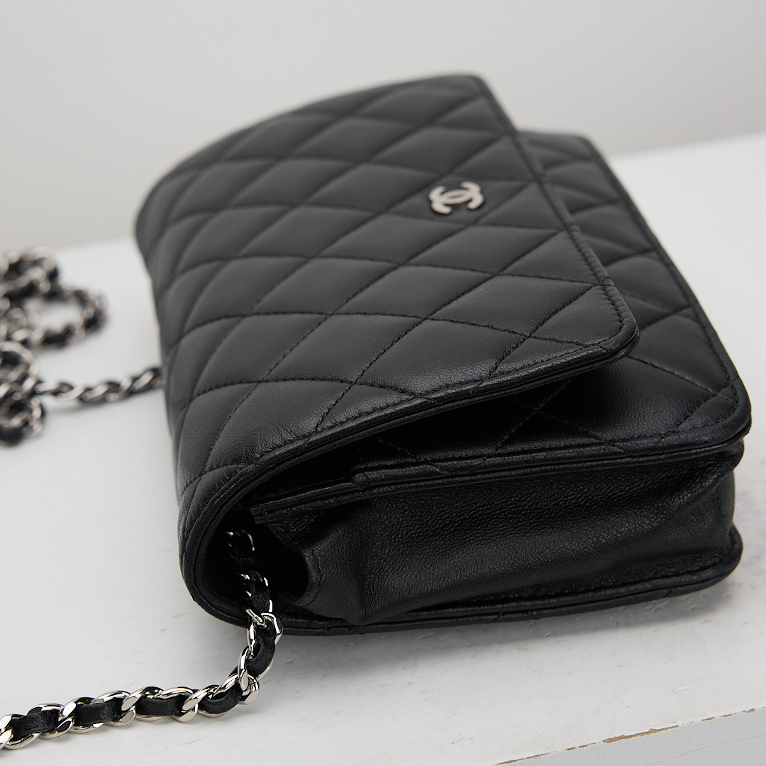 二手 Chanel woc 黑銀羊:圖片 8