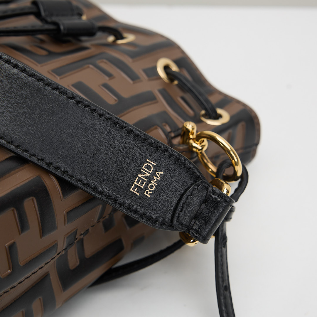 二手 Fendi mini老花水桶包:圖片 10