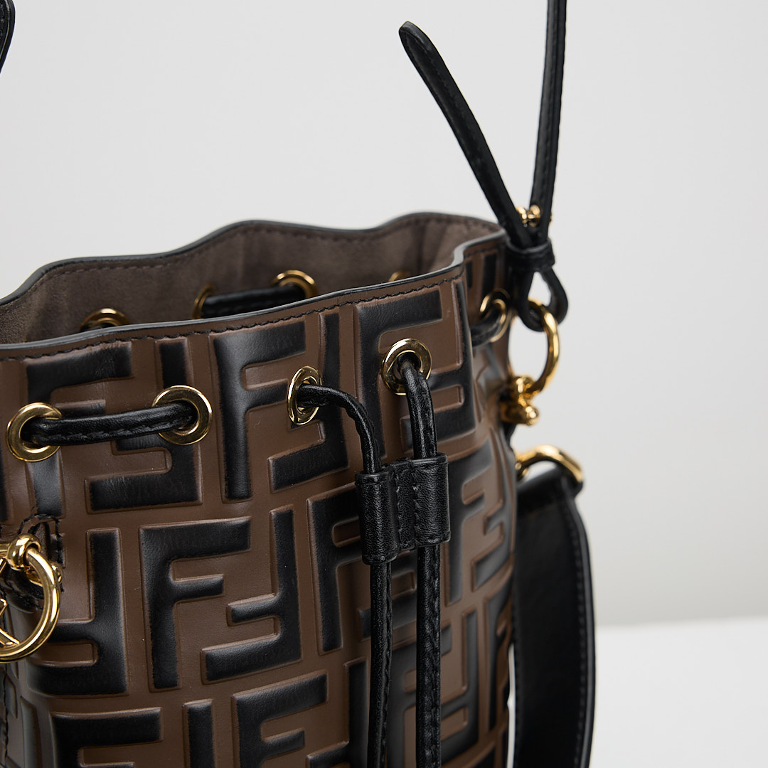 二手 Fendi mini老花水桶包:圖片 4