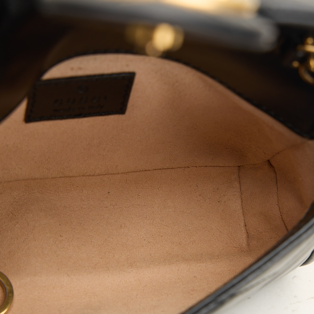 二手 Gucci marmont supermini 黑:圖片 19