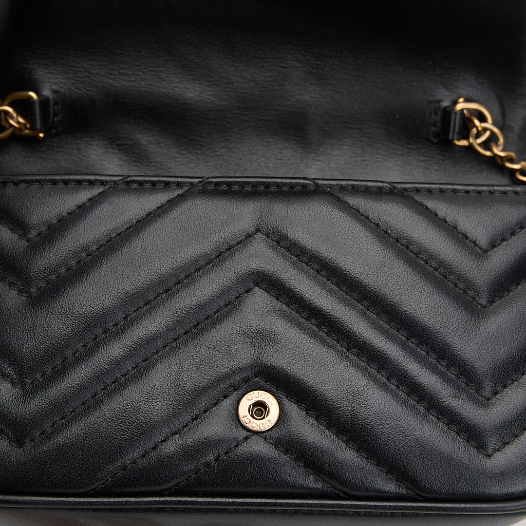 二手 Gucci marmont supermini 黑:圖片 16