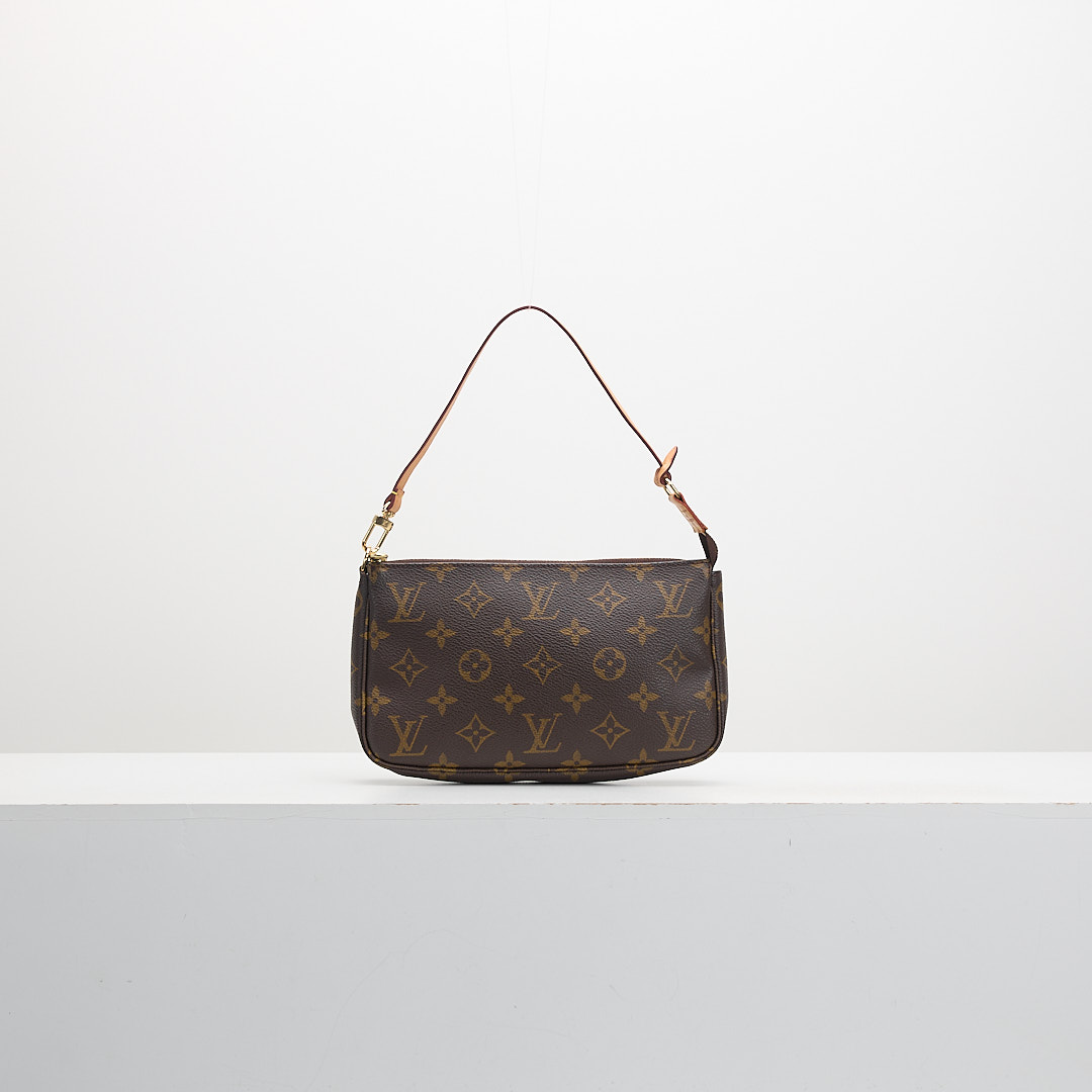 二手 Lv Vintage 大麻將包 老花