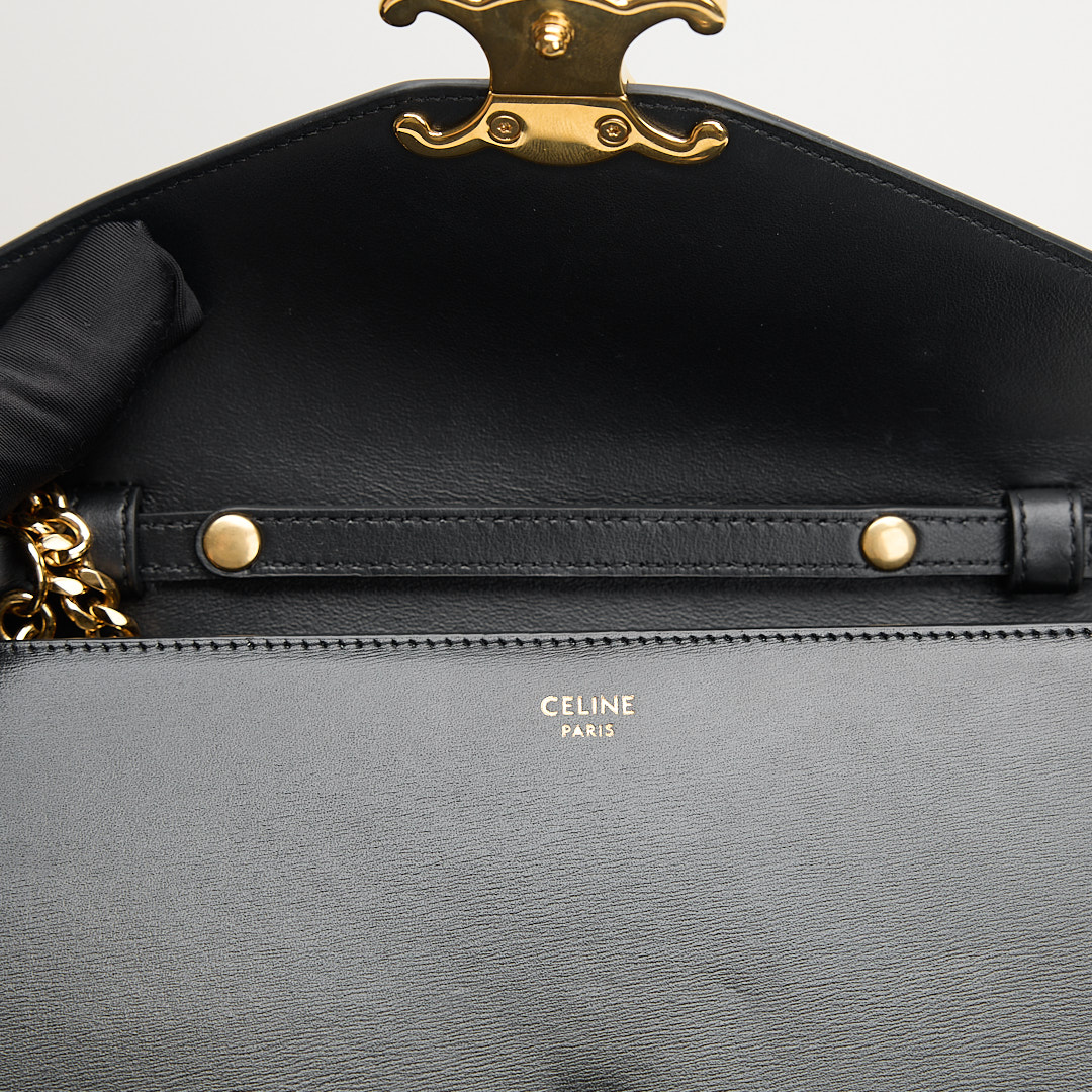 二手 Celine 黑金凱旋門woc:圖片 11