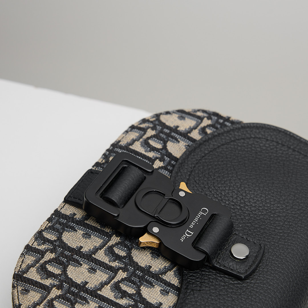 二手 DIOR Saddle mini 馬鞍郵差包:圖片 11