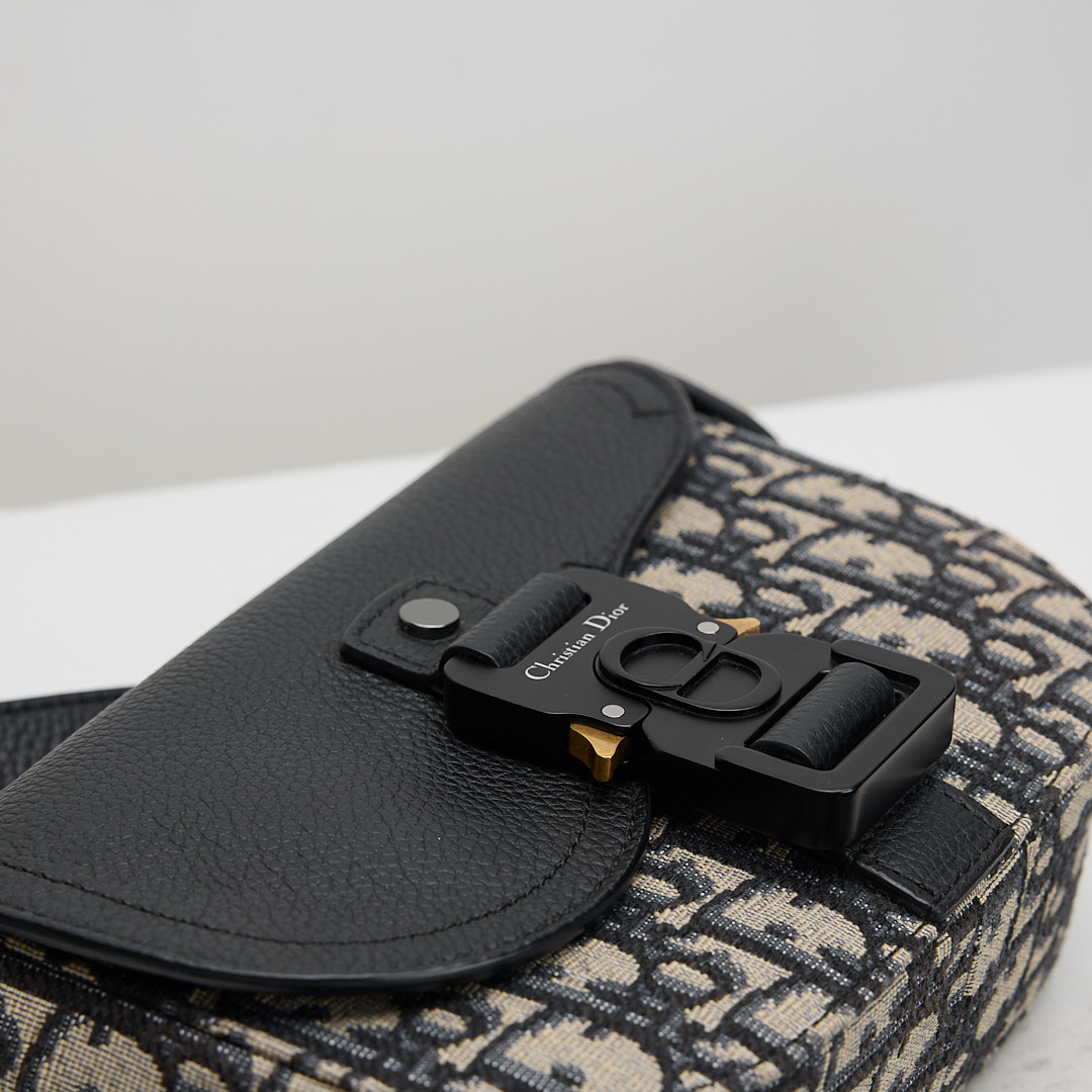 二手 DIOR Saddle mini 馬鞍郵差包:圖片 9