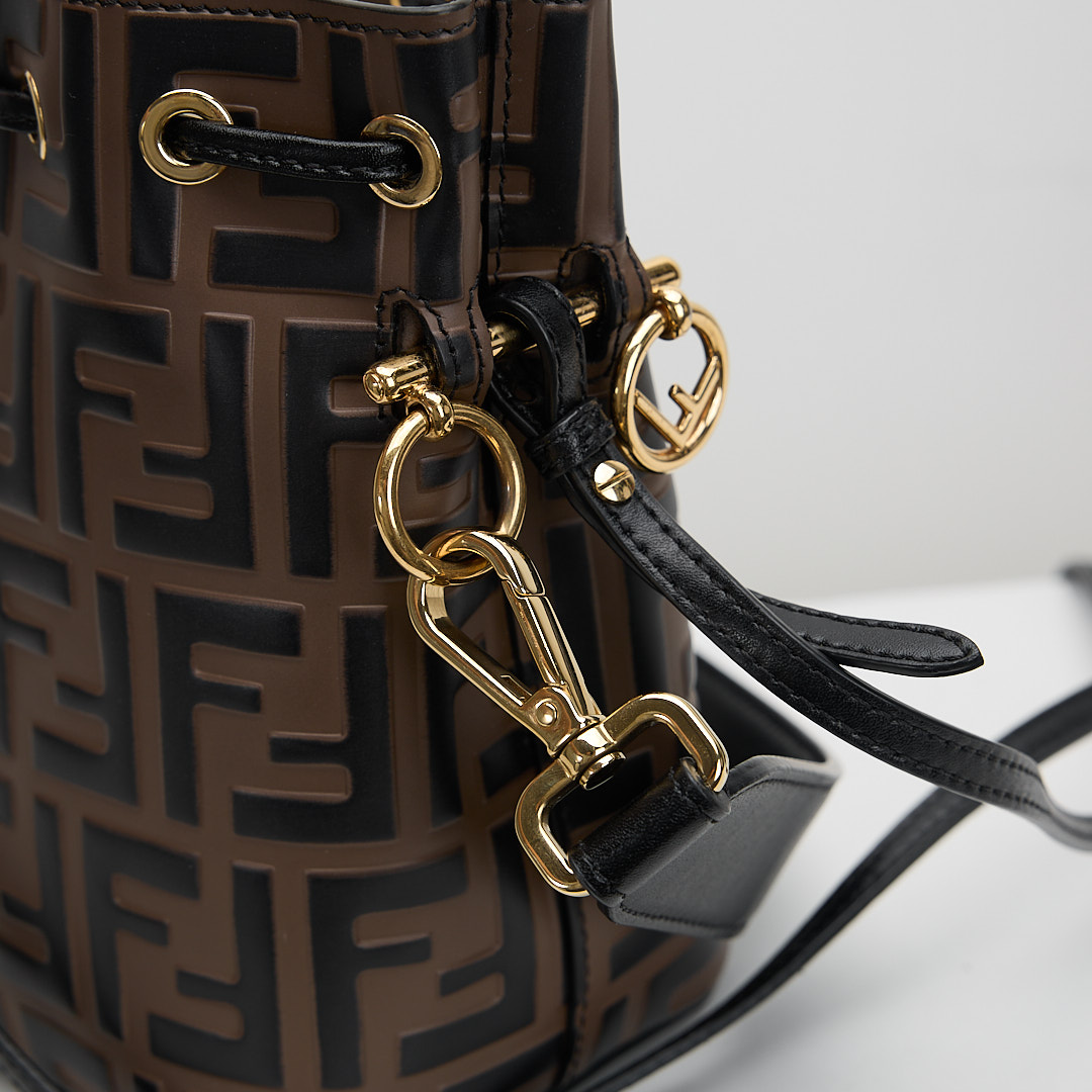 二手 Fendi mini老花水桶包:圖片 10