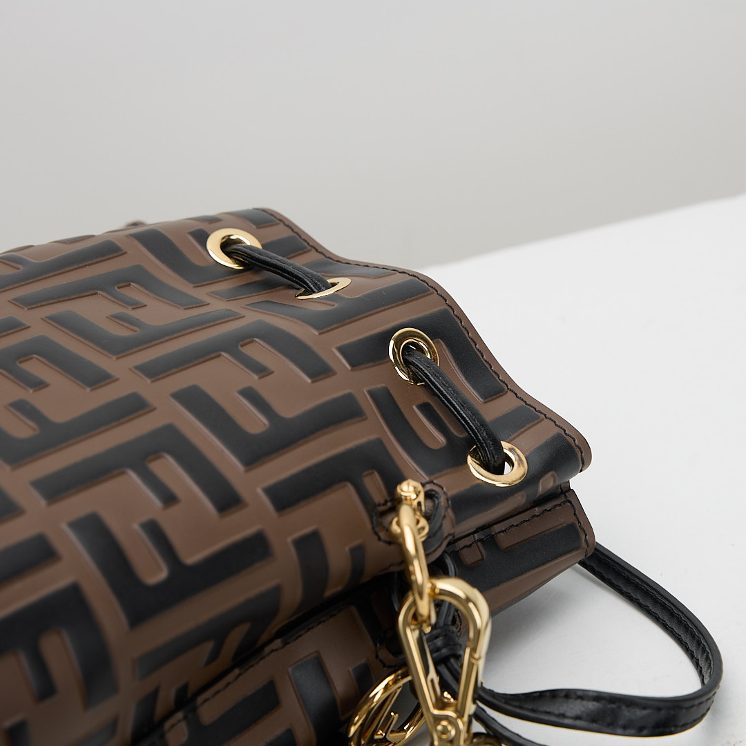 二手 Fendi mini老花水桶包:圖片 13