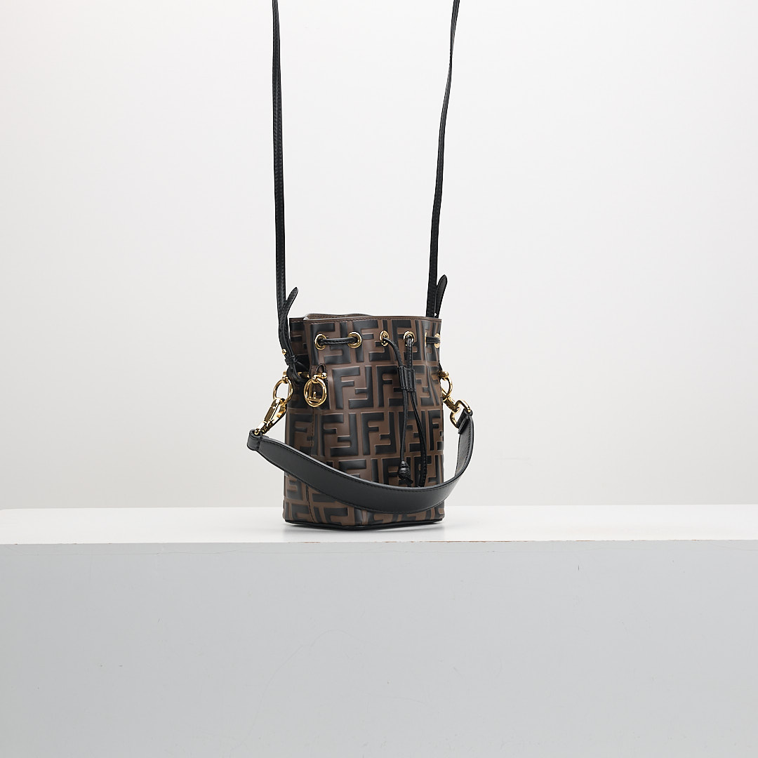 二手 Fendi mini老花水桶包:圖片 2