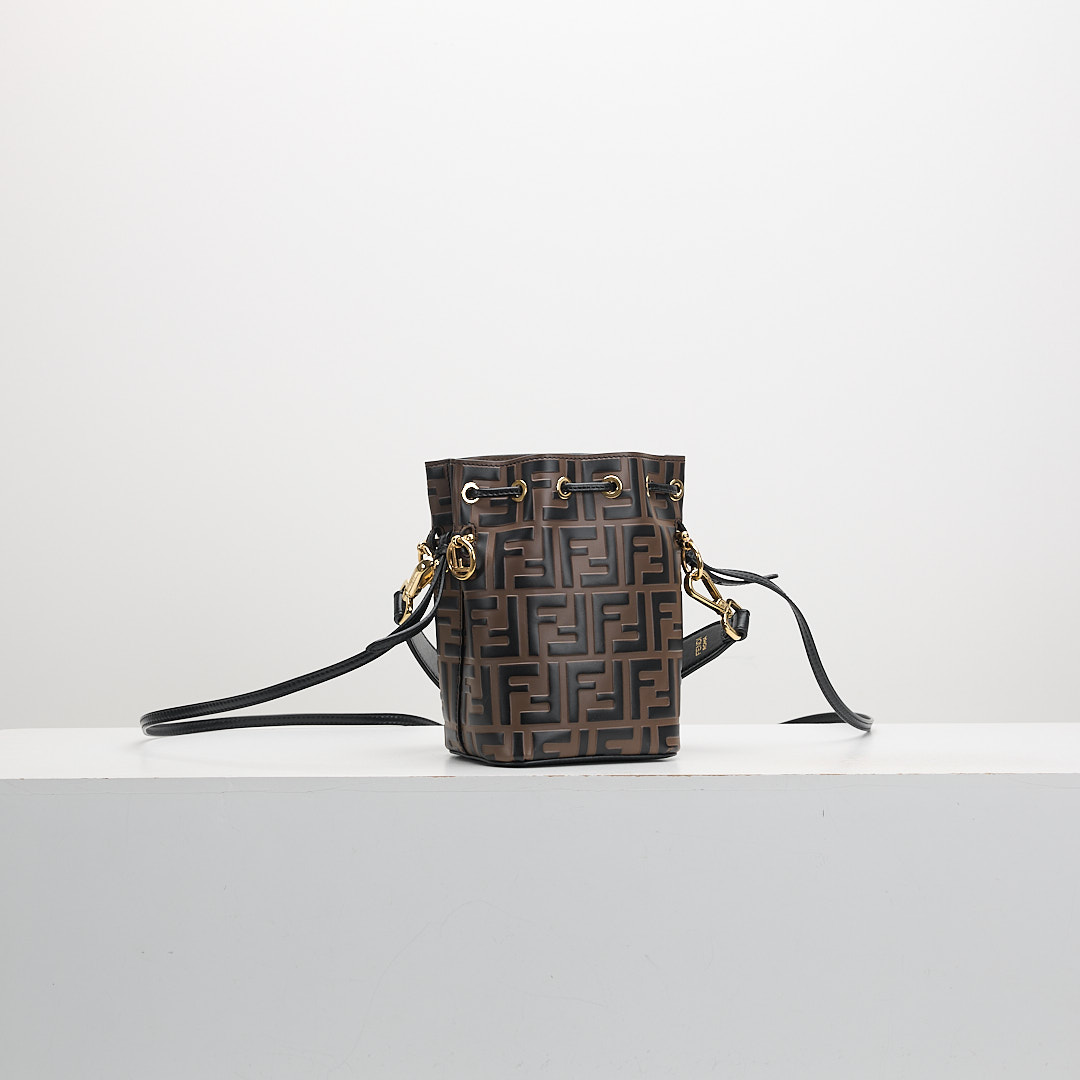 二手 Fendi mini老花水桶包:圖片 3