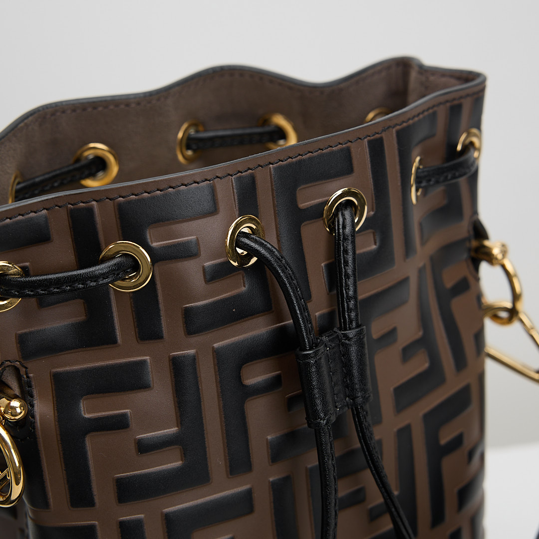 二手 Fendi mini老花水桶包:圖片 7