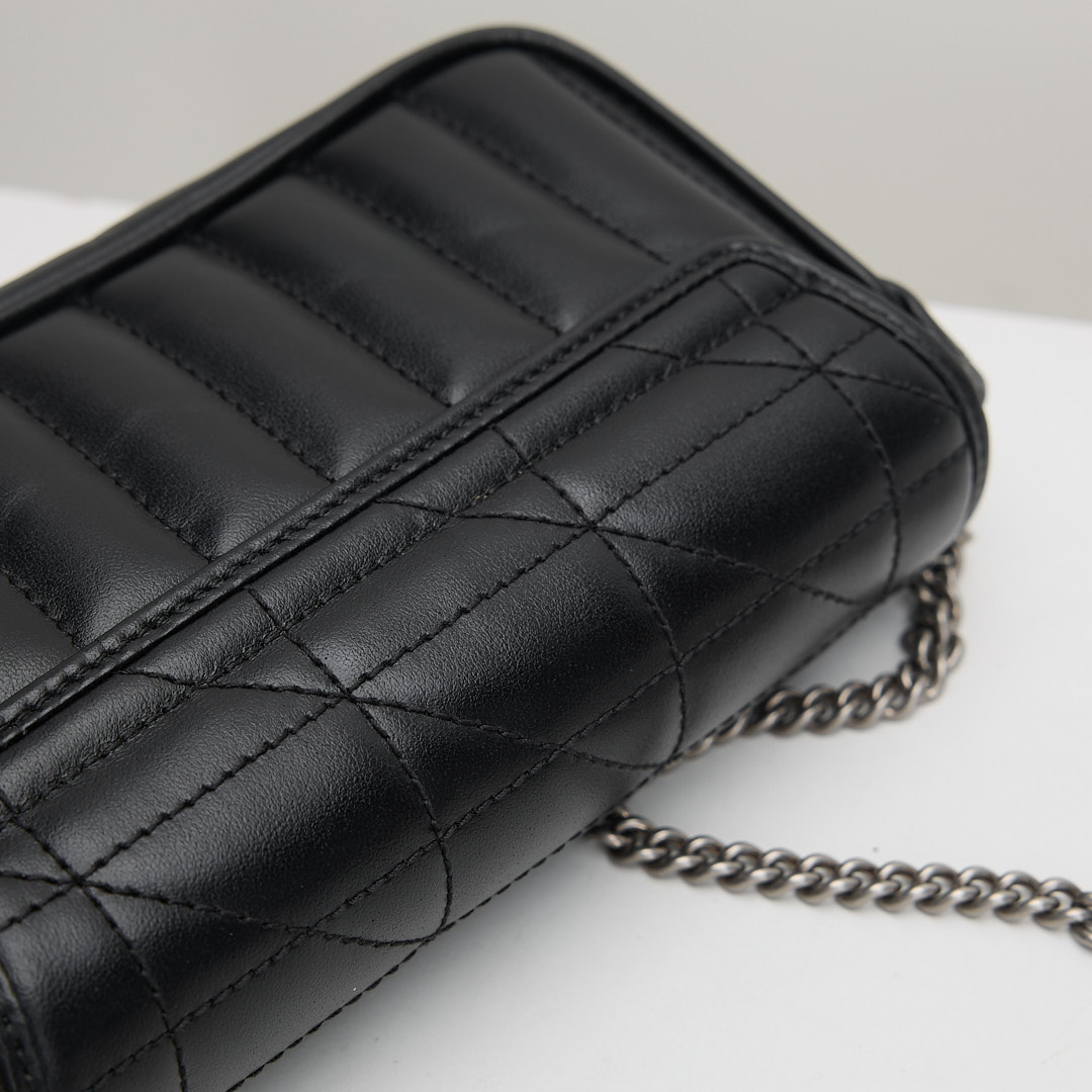 二手 Gucci Marmont supermini 黑銀:圖片 10