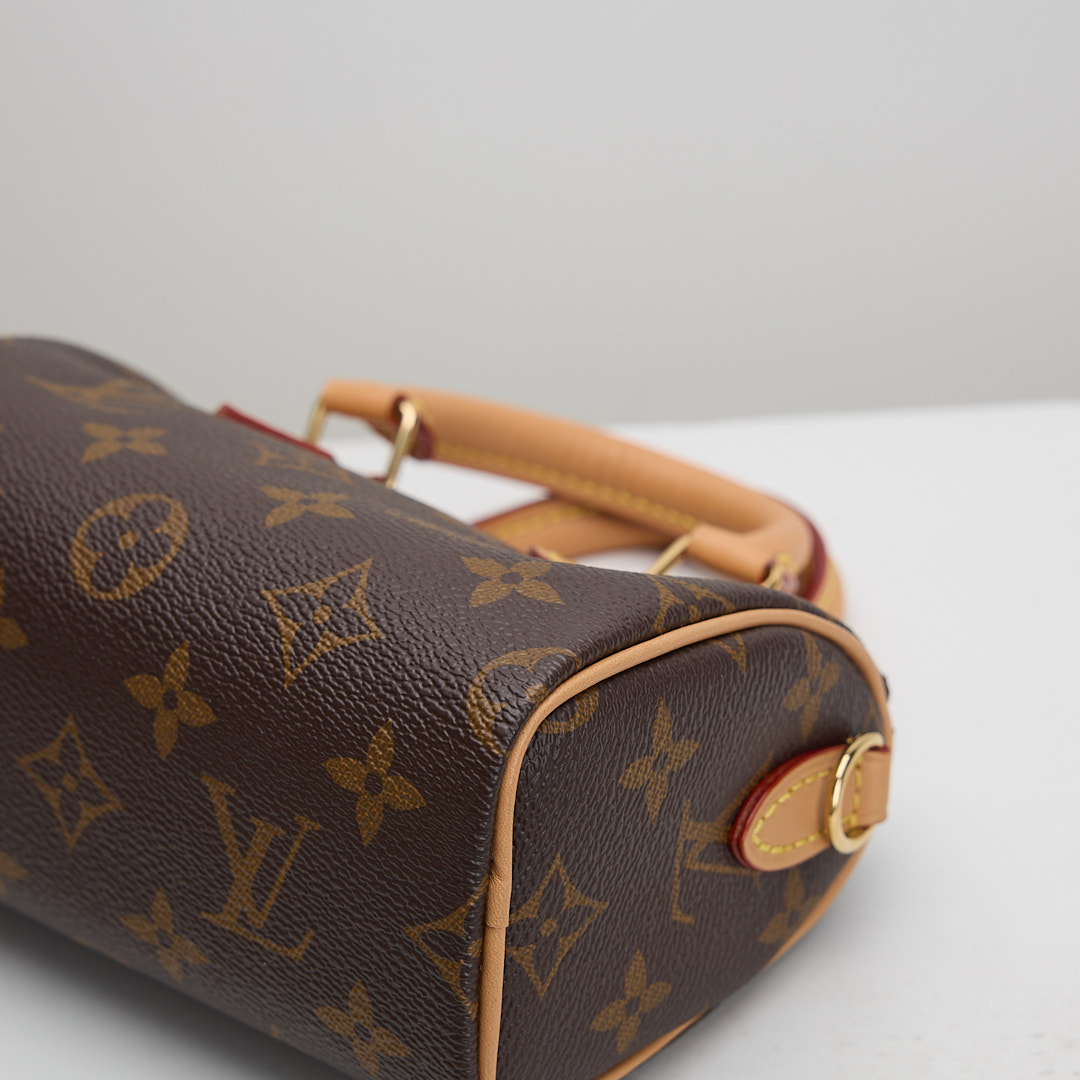 二手 Lv nano speedy 老花:圖片 11