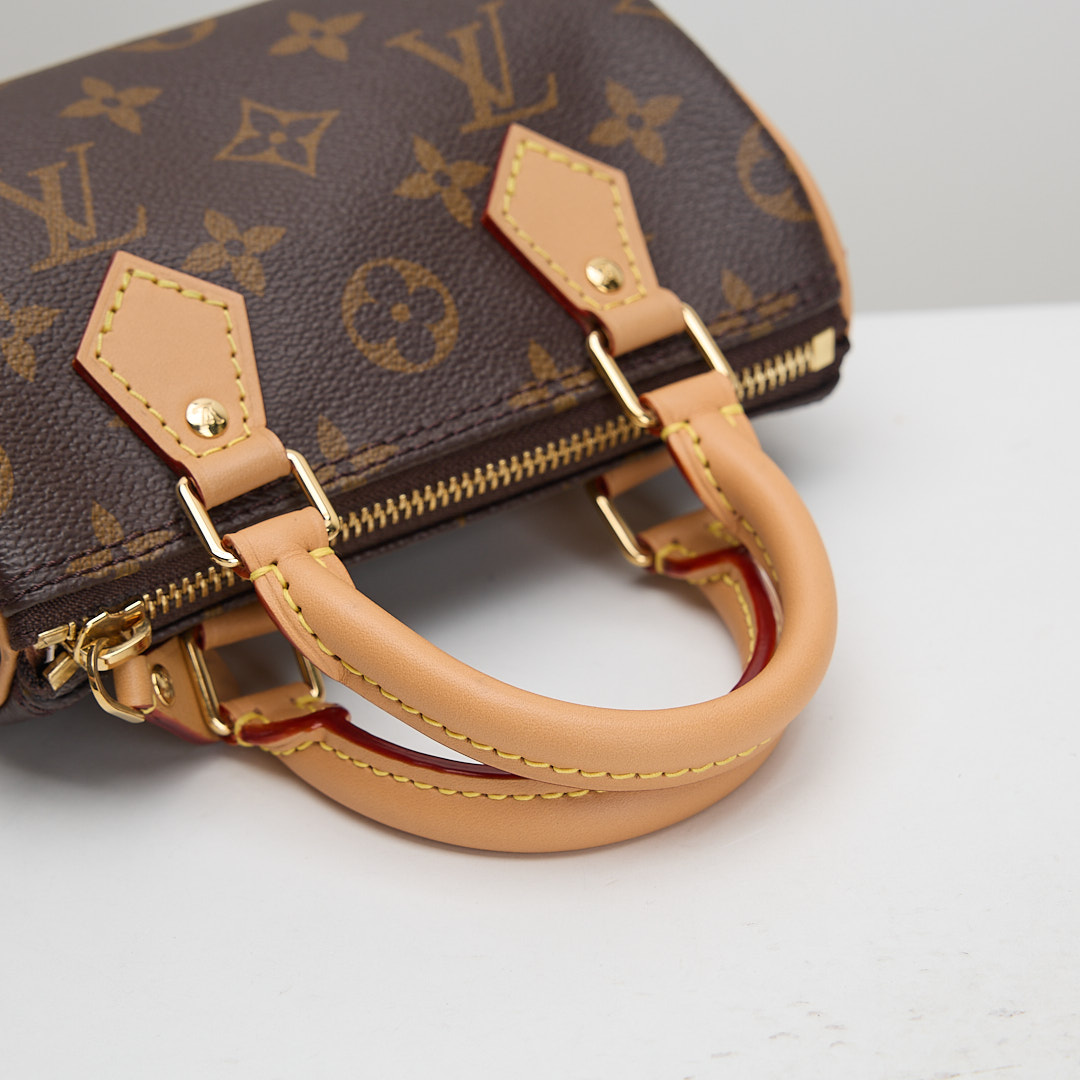 二手 Lv nano speedy 老花:圖片 12
