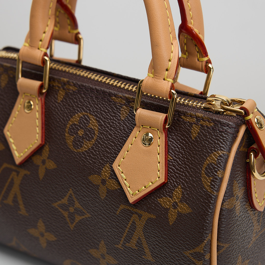 二手 Lv nano speedy 老花:圖片 7